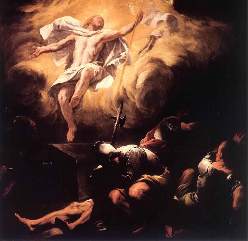 Luca  Giordano The Resurrection China oil painting art